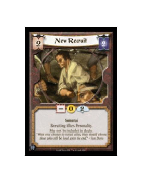 New Recruit  - Samurai  Recruiting Allies Personality. May not be included in decks.