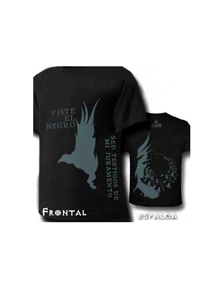 Camiseta Viste el negro  - 