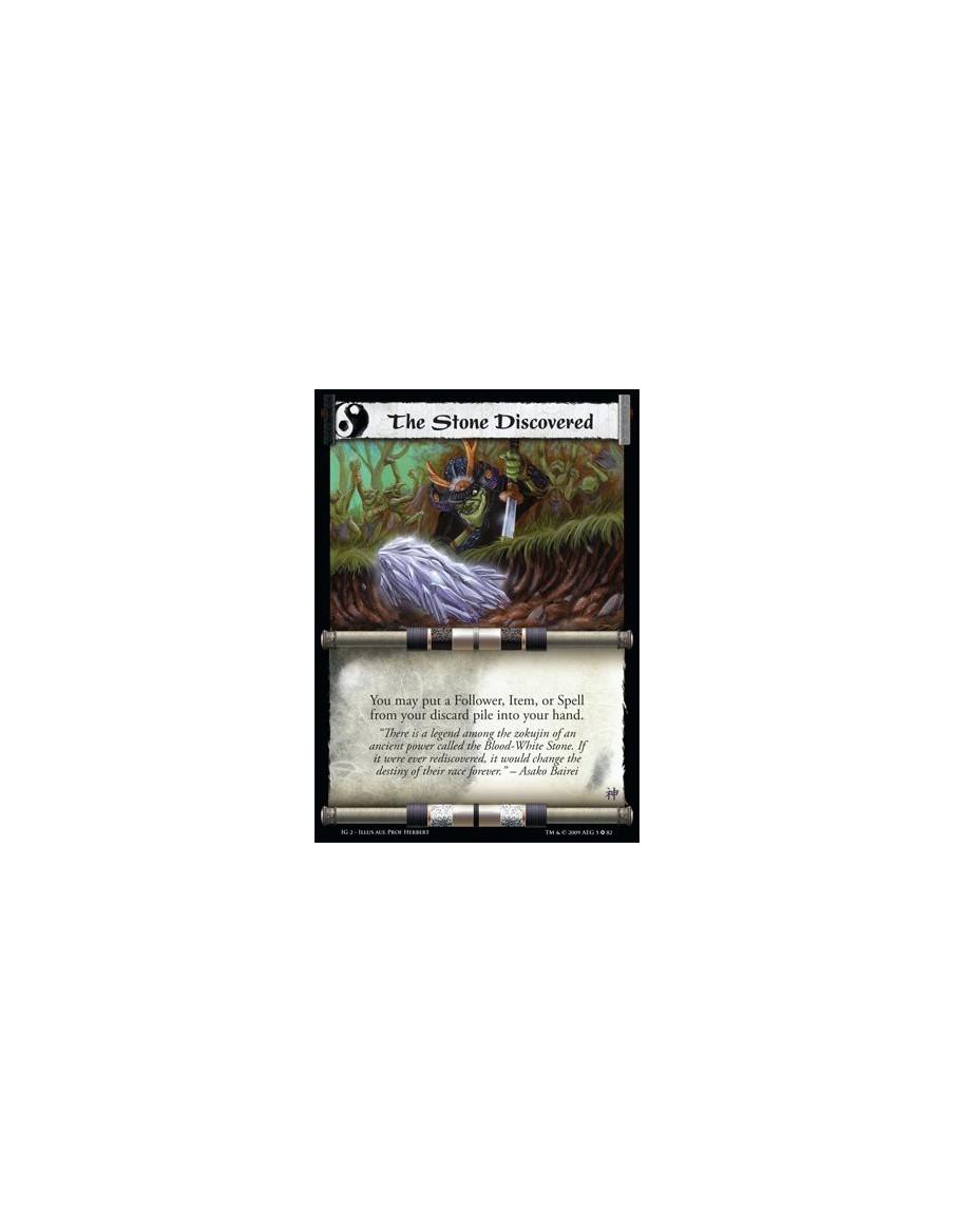 The Stone Discovered  - “There is a legend among the zokujin of an ancient power called the Blood-White tone. If it were ever re