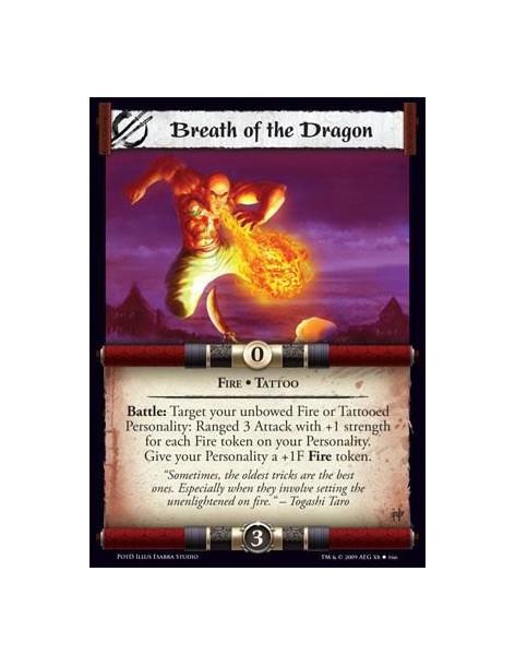 Breath of the Heavens  - Fire • Tattoo Battle: Target your unbowed Fire or Tattooed Personality: Ranged 3 Attack with +1 strengt