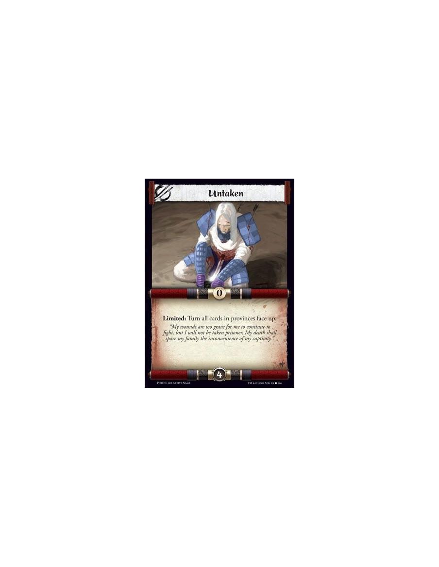 Untaken  - Limited: Turn all cards in provinces face up.