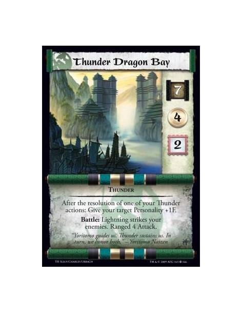 Thunder Dragon Bay FOIL  - Thunder After the resolution of one of your Thunder actions: Give your target Personality +1F. Battle
