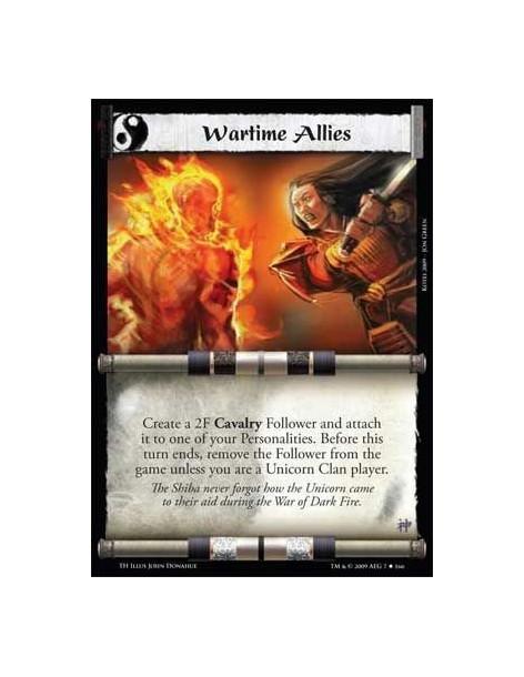 Wartime Allies  - Create a 2F Cavalry Follower and attach it to one of your Personalities. Before this turn ends, remove the Fol