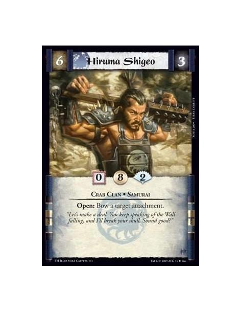 Hiruma Shigeo  - Crab Clan • Samurai Open: Bow a target attachment.