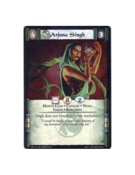 Arjuna Singh  - Mantis Clan • Cavalry • Naval • Gaijin • Kshatriya Singh does not bow from battle resolution.