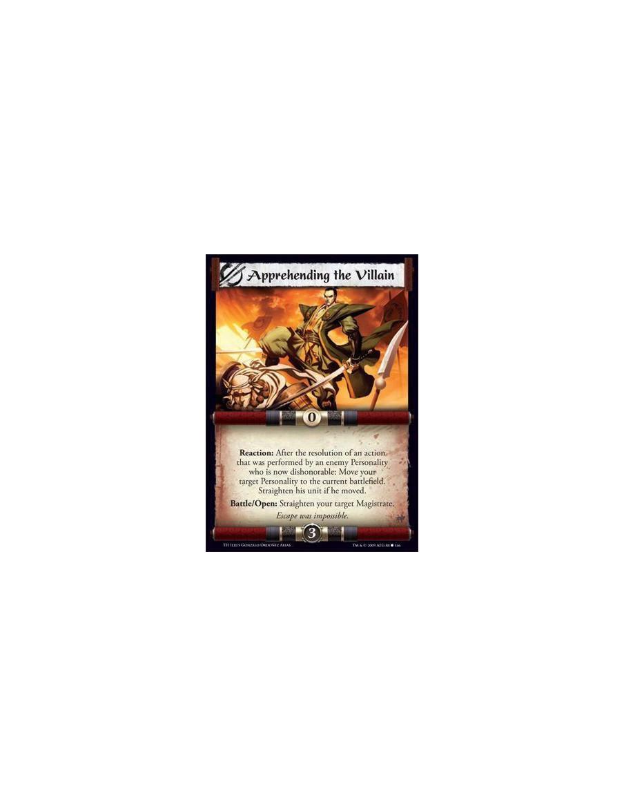 Apprehending the Villain  - Reaction: After the resolution of an action that was performed by an enemy Personality who is now di