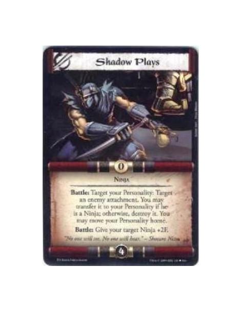 Shadow Plays  - Ninja Battle: Target your Personality: Target an enemy attachment. You may transfer it to your Personality if he