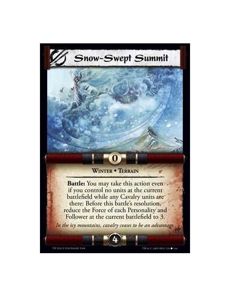 Snow-Swept Summit  - Winter • Terrain Battle: You may take this action even if you control no units at the current battlefield w