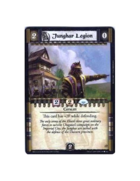 Junghar Legion  - Cavalry This card has +2F while defending.