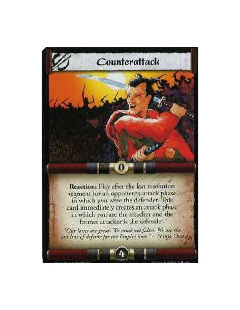 Counterattack  - Reaction: Play after the last resolution segment for an opponent's attack phase in which you were the defender.