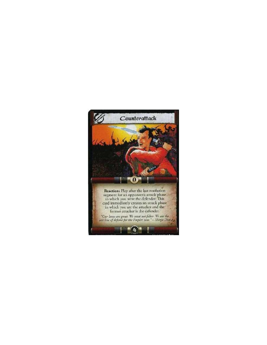 Counterattack  - Reaction: Play after the last resolution segment for an opponent's attack phase in which you were the defender.