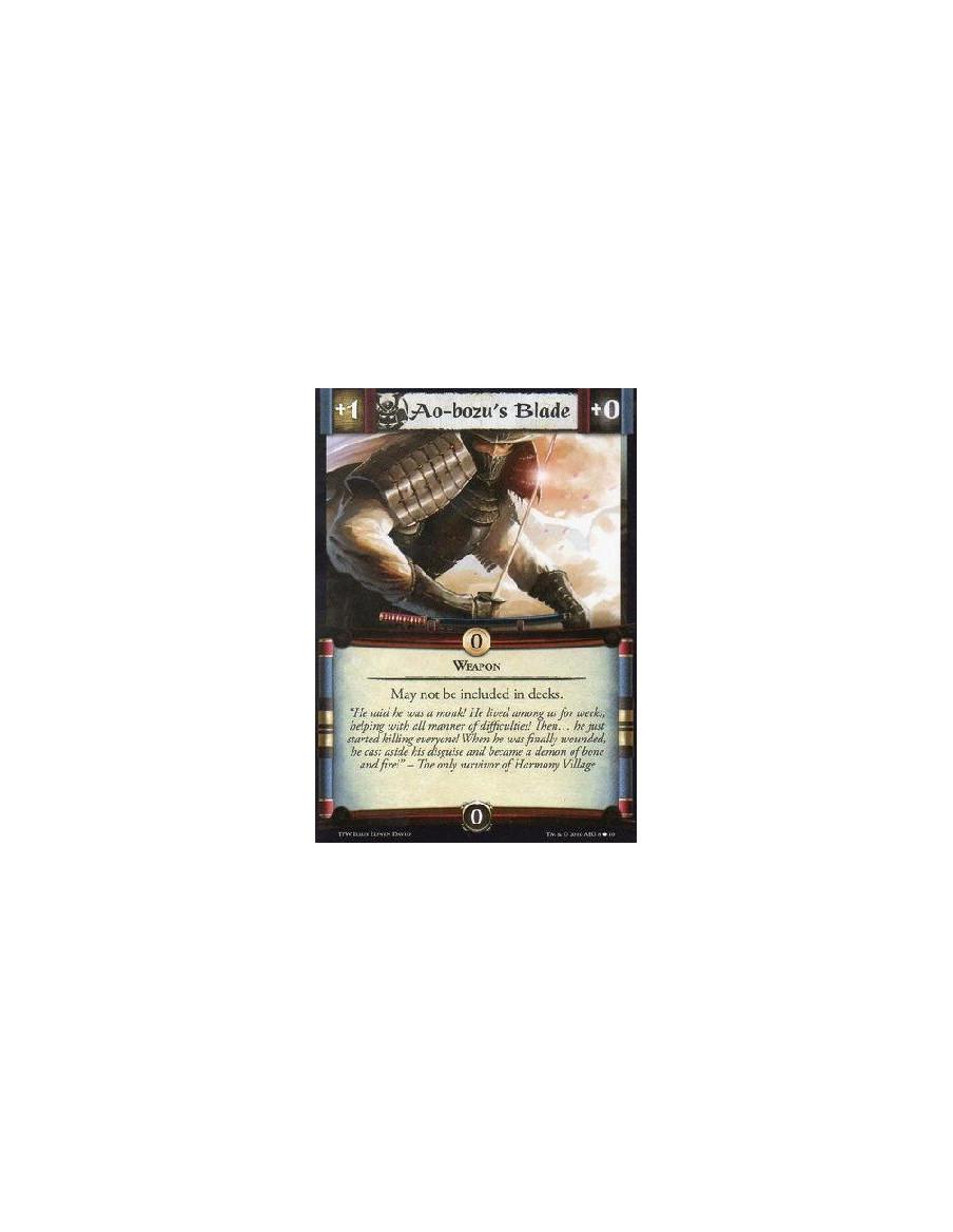 Ao-bozu's Blade  -   WeaponMay not be included in decks.