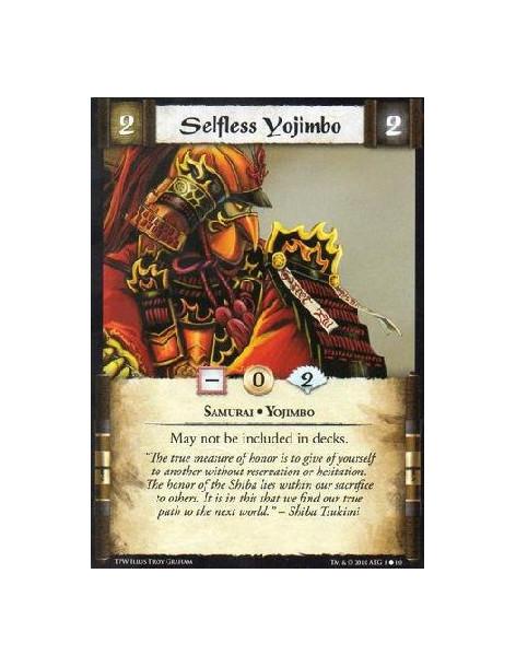 Selfless Yojimbo  -   Samurai • YojimboMay not be included in decks.