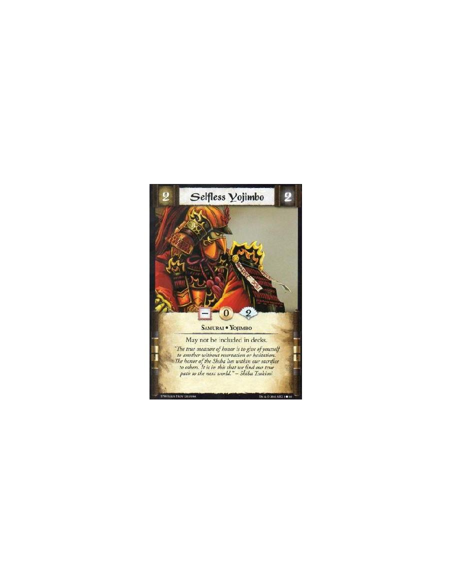 Selfless Yojimbo  -   Samurai • YojimboMay not be included in decks.