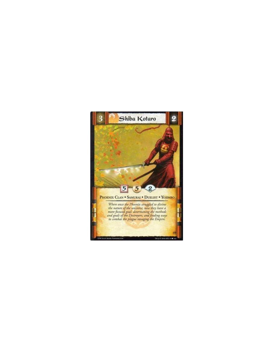Shiba Kotaro  - Phoenix Clan • Samurai • Duelist • Yojimbo