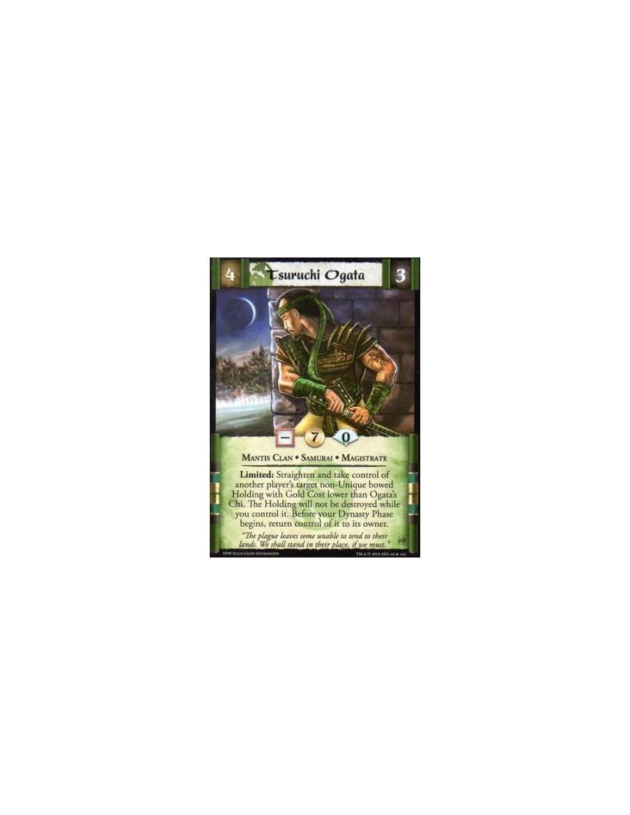 Tsuruchi Ogata  - Mantis Clan • Samurai • Magistrate Limited: Straighten and take control of another player’s target non-Unique 