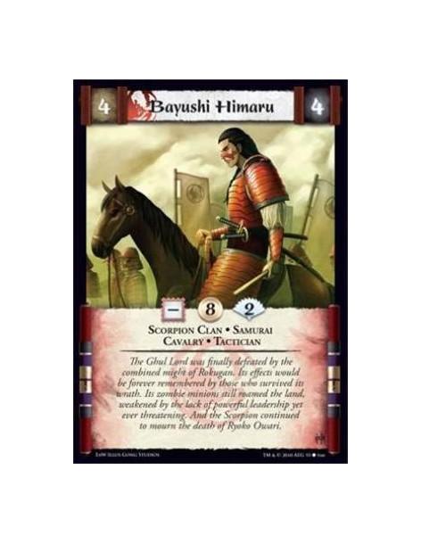Bayushi Himaru (Español)  - Scorpion Clan • Samurai • Cavalry • Tactician