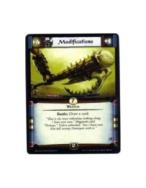 Modifications  - Weapon  Battle: Draw a card.