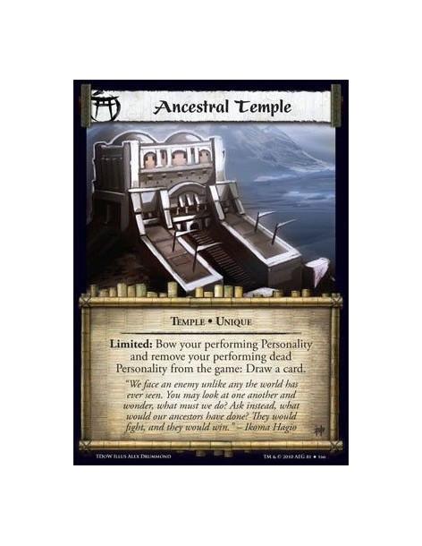 Ancestral Temple  - Temple • Unique Limited: Bow your performing Personality and remove your performing dead Personality from th