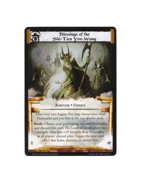 Blessings of the Shi-Tien Yen-Wang  - Fortune • UniqueAfter your turn begins: You may choose your dead Personality and put him a