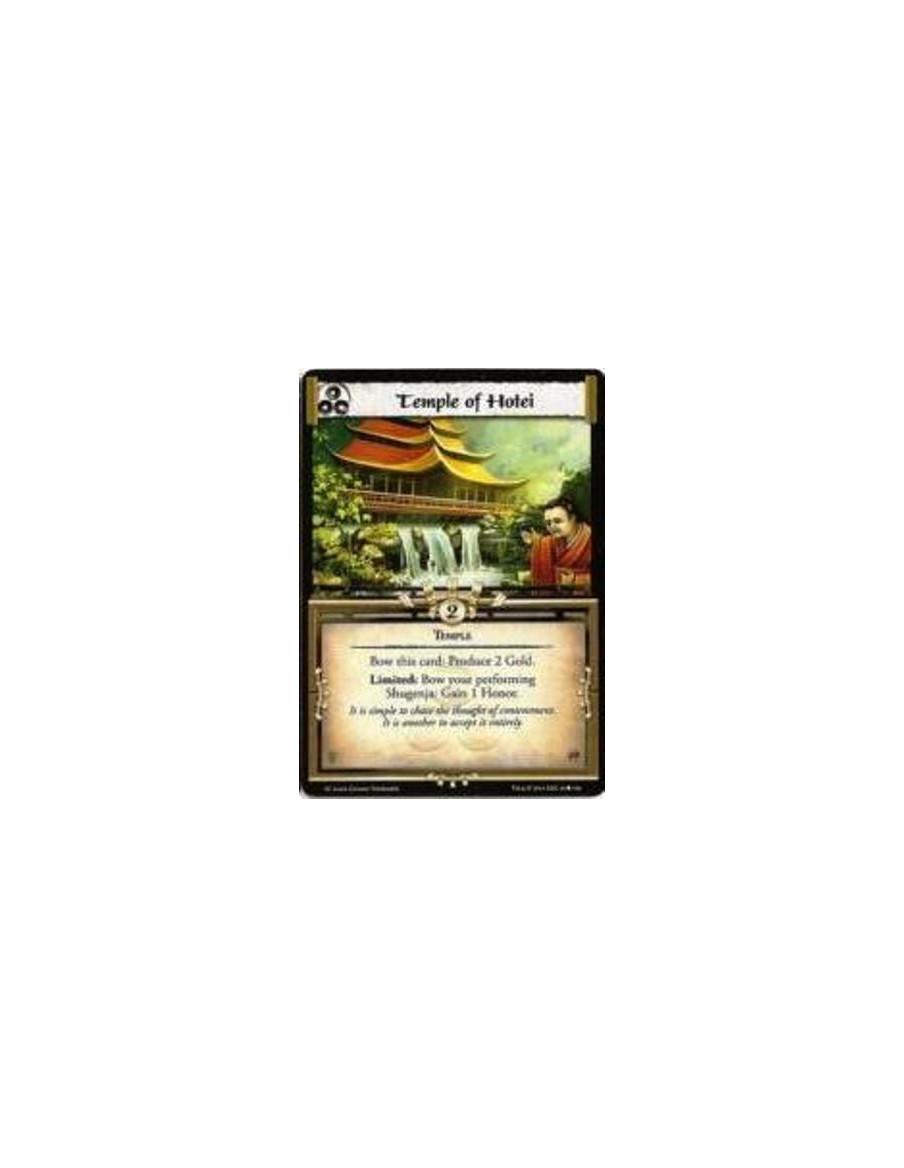 Temple of Hotei  - TempleBow this card: Produce 2 Gold. Limited: Bow your performing Shugenja: Gain 1 Honor.