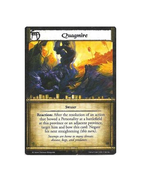 Quagmire  - SwampReaction: After the resolution of an action that bowed a Personality at a battlefield at this province or an ad