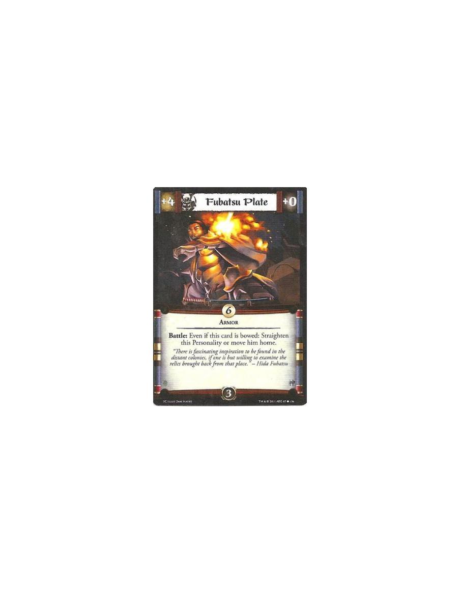 Fubatsu Plate  - ArmorBattle: Even if this card is bowed: Straighten this Personality or move him home.
