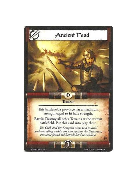 Ancient Feud (Español)  - TerrainThis battlefield’s province has a maximum strength equal to its base strength. Battle: Destroy 