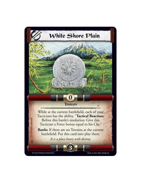 White Shore Plain  - TerrainWhile at the current battlefield, each of your Tacticians has the ability, “Tactical Reaction: Befor