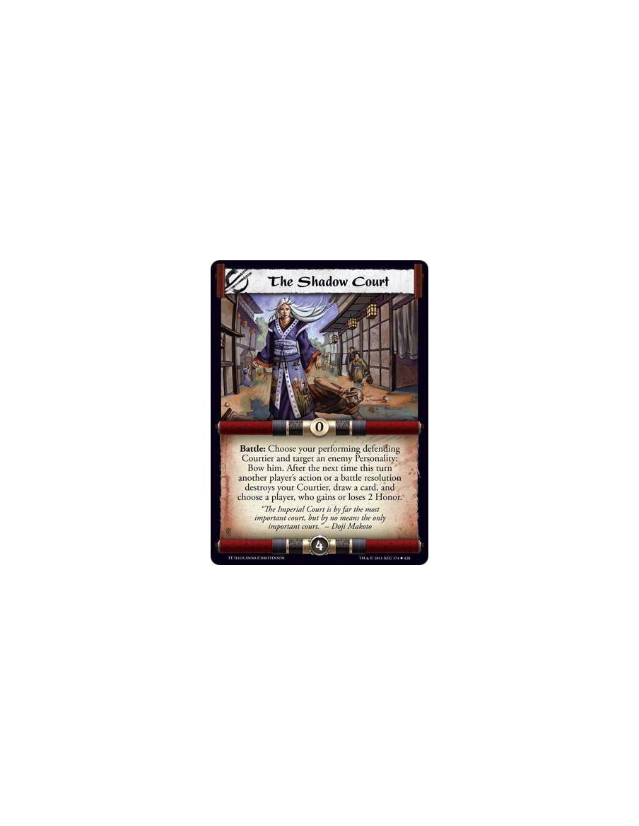 The Shadow Court  - Battle: Choose your performing defending Courtier and target an enemy Personality: Bow him. After the next t