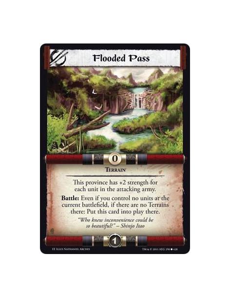 Flooded Pass  - TerrainThis province has +2 strength for each unit in the attacking army. Battle: Even if you control no units a