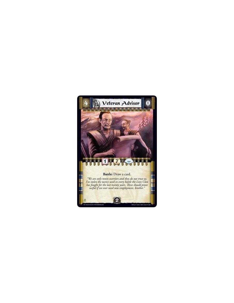 Veteran Advisor  - Battle: Draw a card.