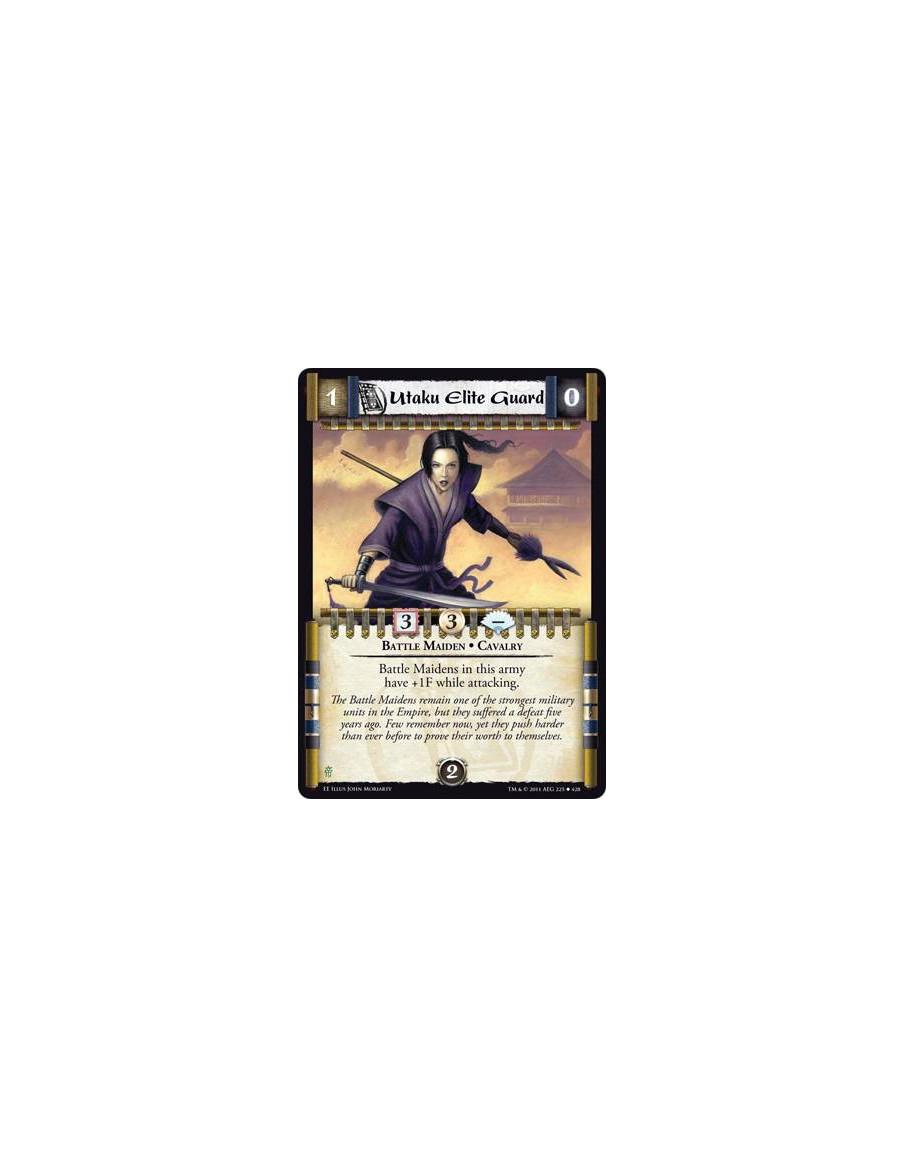 Utaku Elite Guard  - Battle Maiden • CavalryBattle Maidens in this army have +1F while attacking.