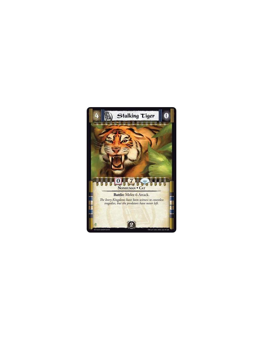 Stalking Tiger  - Nonhuman • CatBattle: Melee 6 Attack.