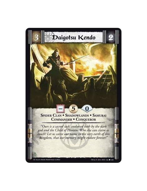 Daigotsu Kendo  - Spider Clan • Shadowlands • Samurai • Commander • Conqueror