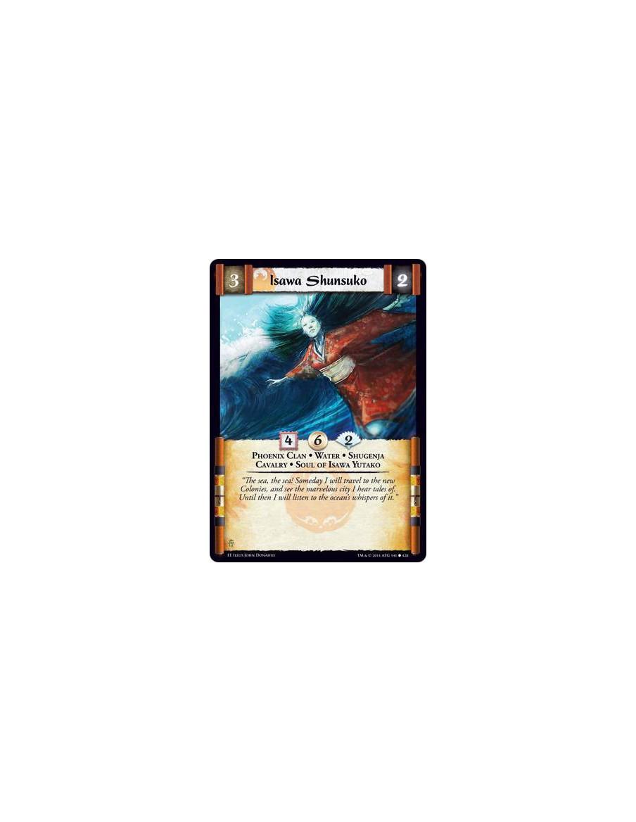 Isawa Shunsuko  - Phoenix Clan • Water • Shugenja • Cavalry • Soul of Isawa Yutako