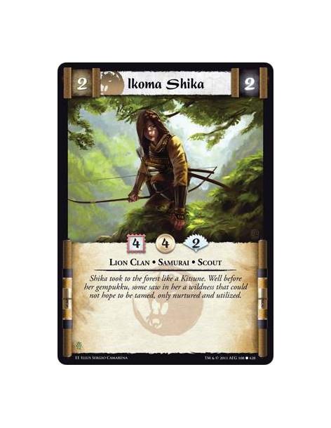 Ikoma Shika  - Lion Clan • Samurai • Scout