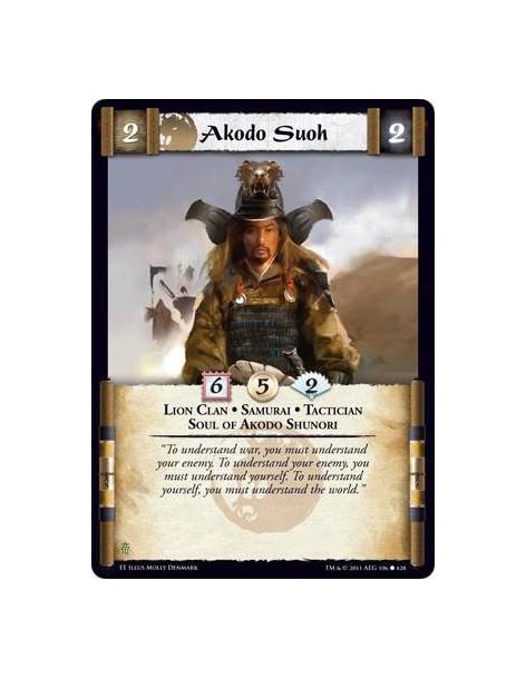 Akodo Suoh  - Lion Clan • Samurai • Tactician • Soul of Akodo Shunori