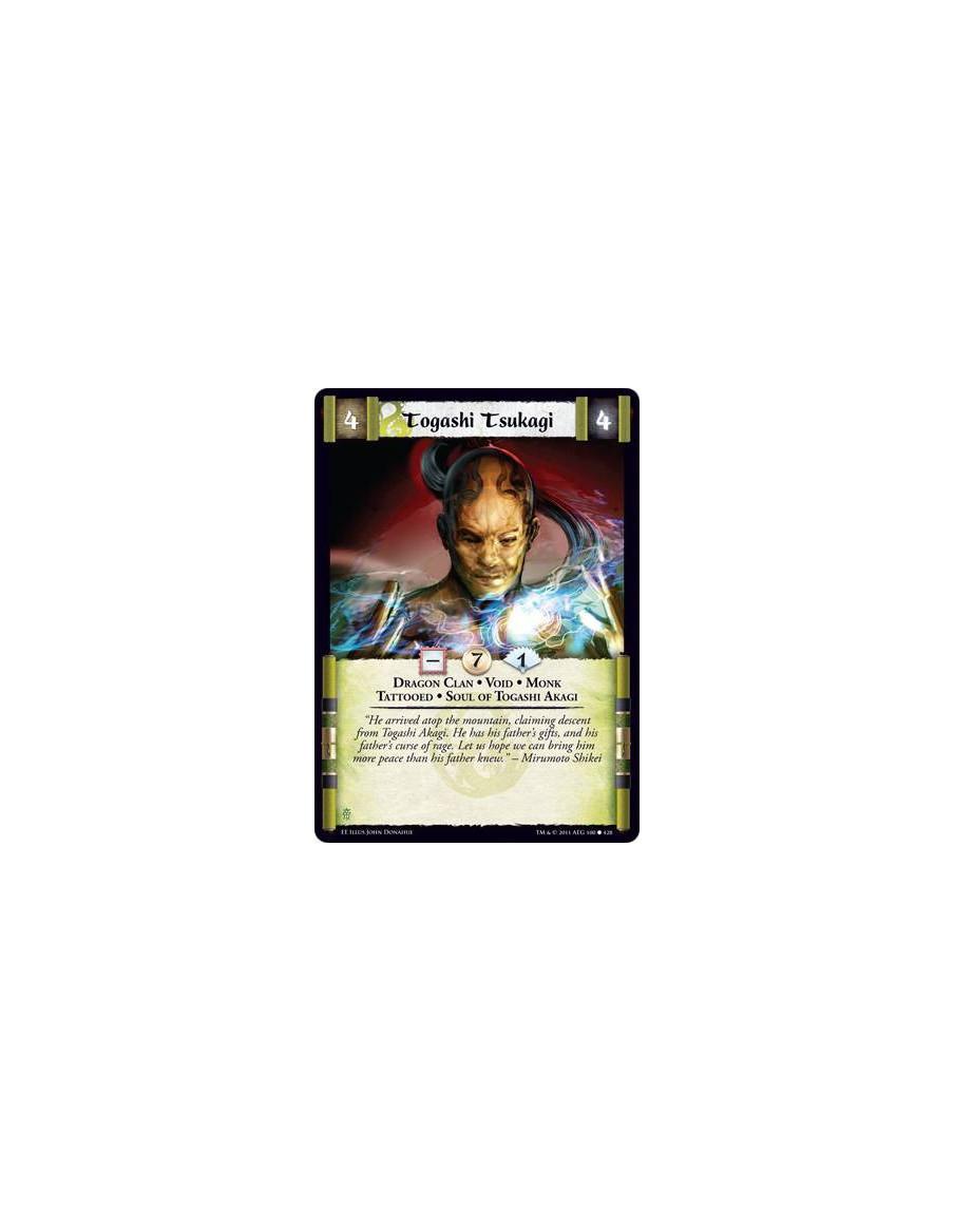 Togashi Tsukagi  - Dragon Clan • Void • Monk • Tattooed • Soul of Togashi Akagi