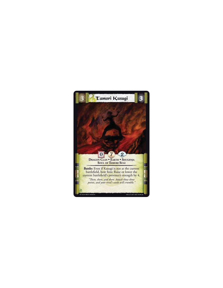 Tamori Kusugi  - Dragon Clan • Earth • Shugenja • Soul of Tamori SugiBattle: Even if Kusugi is not at the current battlefield, b