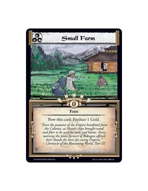 Small Farm  - FarmBow this card: Produce 1 Gold.