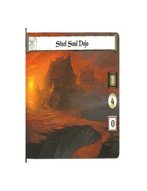 Steel Soul Dojo FULL BLEED  - DojoYou do not lose Honor from Spider Clan and Fate cards you own. After the resolution of the fir