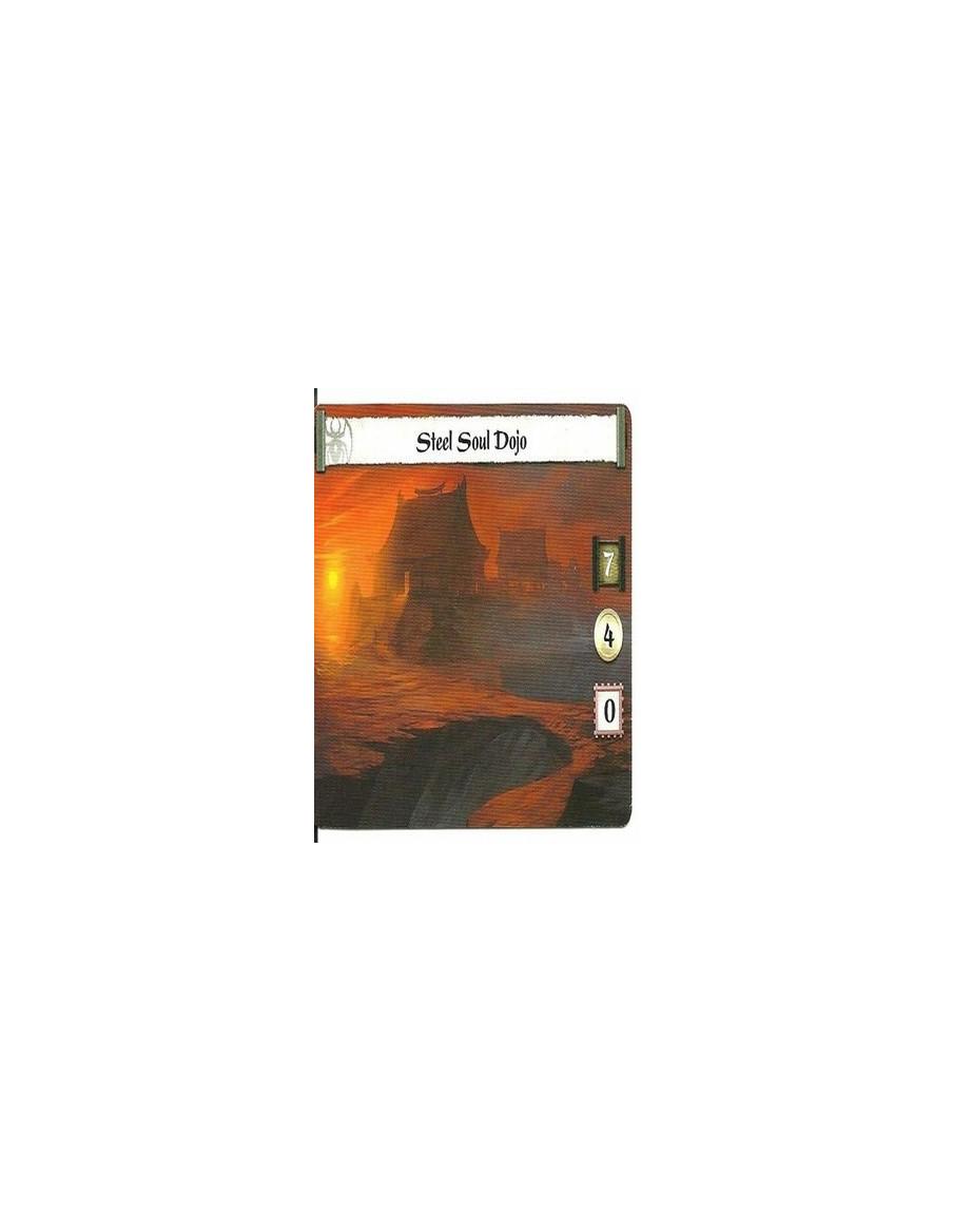 Steel Soul Dojo FULL BLEED  - DojoYou do not lose Honor from Spider Clan and Fate cards you own. After the resolution of the fir