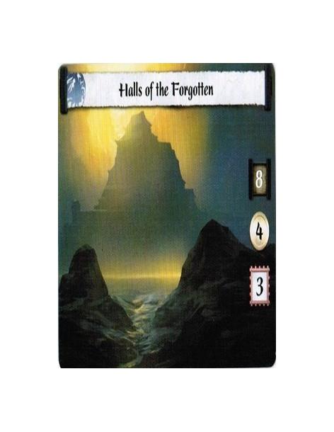 Halls of the Forgotten FULL BLEED  - Reaction: After another player’s Battle action targets your Berserker: Delay its effects on