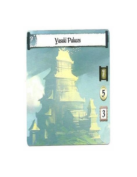 Yasuki Palaces Exp FULL BLEED  - ExperiencedThis card produces 1 less Gold when paying for a Personality. Battle: Even if this c