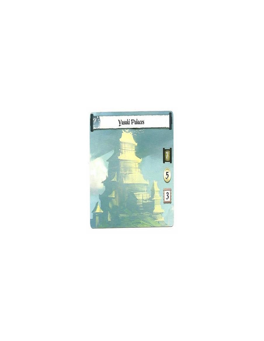 Yasuki Palaces Exp FULL BLEED  - ExperiencedThis card produces 1 less Gold when paying for a Personality. Battle: Even if this c