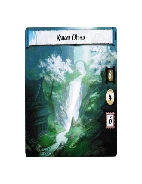 Kyuden Otomo Exp Full Bleed  - Imperial • ExperiencedYou may substitute discarding a Favor token from this card for discarding t