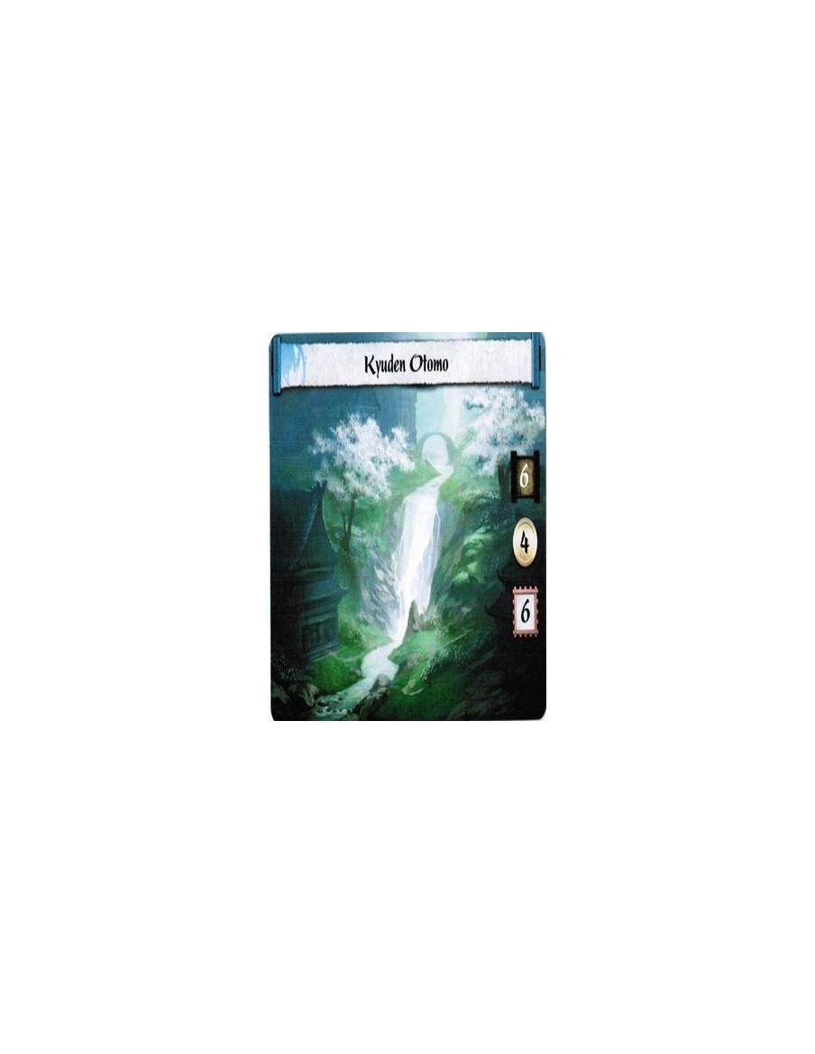 Kyuden Otomo Exp Full Bleed  - Imperial • ExperiencedYou may substitute discarding a Favor token from this card for discarding t