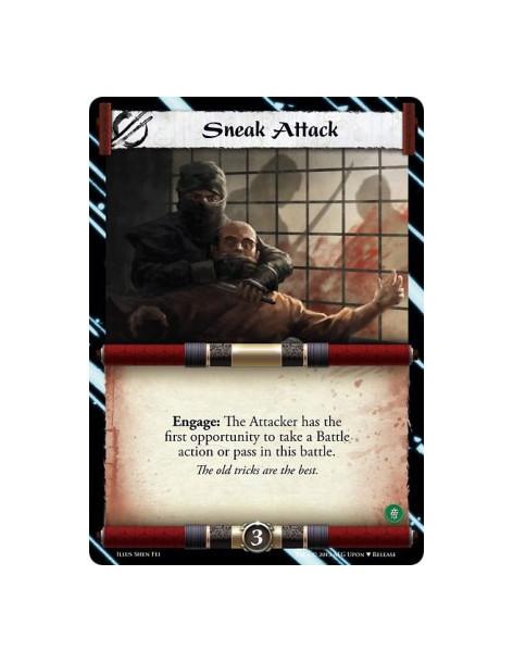 Sneak Attack (Alternate Art) FOIL  - Engage: The Attacker has the first opportunity to take a Battle action or pass in this batt