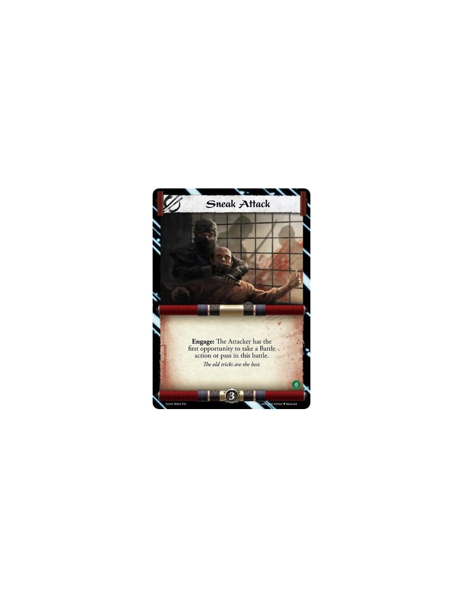 Sneak Attack (Alternate Art) FOIL  - Engage: The Attacker has the first opportunity to take a Battle action or pass in this batt